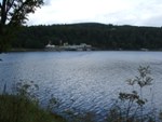 Looking towards Tarmac Silica Sand Mine in Loch Aline