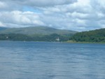 Looking up Loch Aline towards Ardtornish House